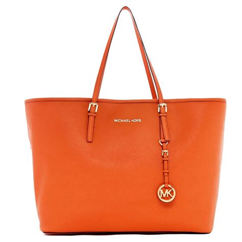 michael kors burnt orange handbag|michael kors orange backpack.